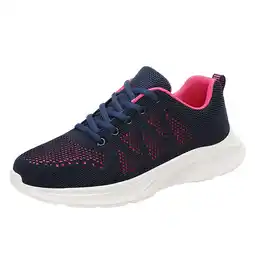 Walmart NIEWTR Walking Shoes for Women Casual Lace up Tennis Shoes(,8.5) offer