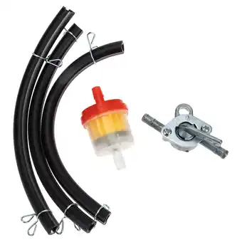 Walmart 1 Set Motorcycle Petrol Hose With Filter Fuel Shut Off Valves Part offer