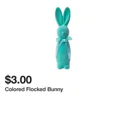 Five Below Colored Flocked Bunny offer