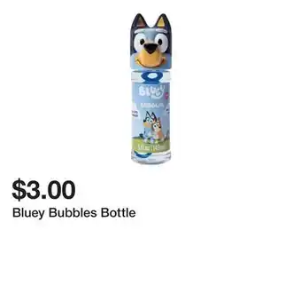 Five Below Bluey Bubbles Bottle offer