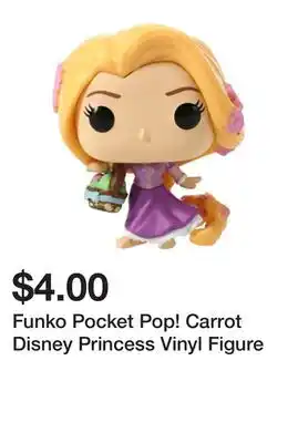 Five Below Funko Pocket Pop! Carrot Disney Princess Vinyl Figure offer