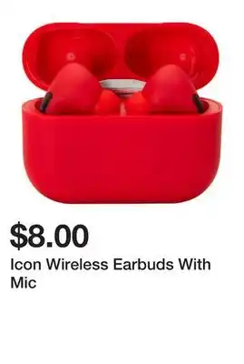 Five Below Icon Wireless Earbuds With Mic offer