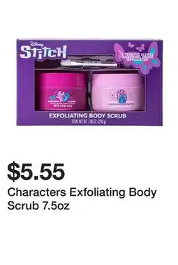 Five Below Characters Exfoliating Body Scrub 7.5oz offer