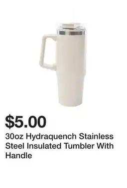 Five Below 30oz Hydraquench Stainless Steel Insulated Tumbler With Handle offer