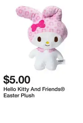 Five Below Hello Kitty And Friends Easter Plush offer