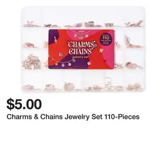 Five Below Charms & Chains Jewelry Set 110-Pieces offer