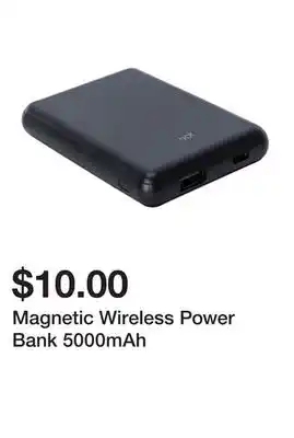 Five Below Magnetic Wireless Power Bank 5000mAh offer