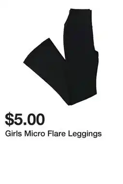 Five Below Girls Micro Flare Leggings offer