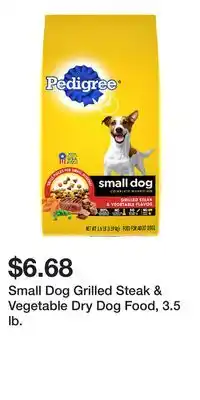 Big Lots Small Dog Grilled Steak & Vegetable Dry Dog Food, 3.5 lb offer