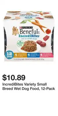 Big Lots IncrediBites Variety Small Breed Wet Dog Food, 12-Pack offer