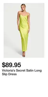 Victoria's Secret Victoria's Secret Satin Long Slip Dress offer