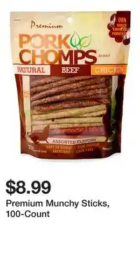 Big Lots Premium Munchy Sticks, 100-Count offer