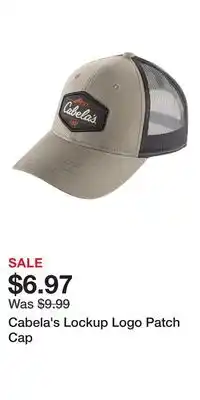 Cabela's Cabela's Lockup Logo Patch Cap offer