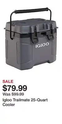 Cabela's Igloo Trailmate 25-Quart Cooler offer