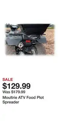 Cabela's Moultrie ATV Food Plot Spreader offer