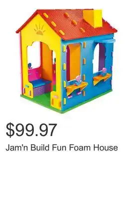 Costco Jam'n Build Fun Foam House offer