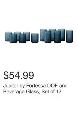 Costco Jupiter by Fortessa DOF and Beverage Glass, Set of 12 offer