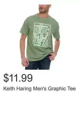 Costco Keith Haring Men's Graphic Tee offer