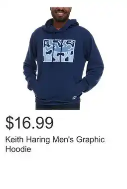 Costco Keith Haring Men's Graphic Hoodie offer