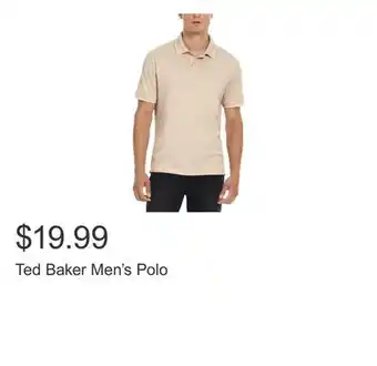 Costco Ted Baker Men's Polo offer