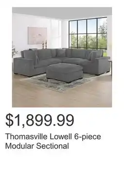 Costco Thomasville Lowell 6-piece Modular Sectional offer