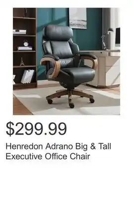 Costco Henredon Adrano Big & Tall Executive Office Chair offer