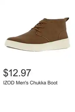 Costco IZOD Men's Chukka Boot offer