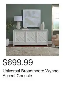 Costco Universal Broadmoore Wynne Accent Console offer