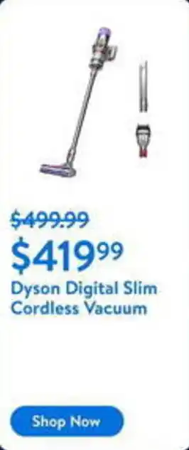 Walmart Dyson Digital Slim Cordless Vacuum offer