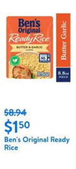 Walmart Ben's Original Ready Rice offer