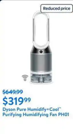 Walmart Dyson Pure Humidify+Cool Purifying Humidifying Fan PH01 offer