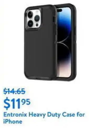 Walmart Entronix Heavy Duty Case for iPhone offer