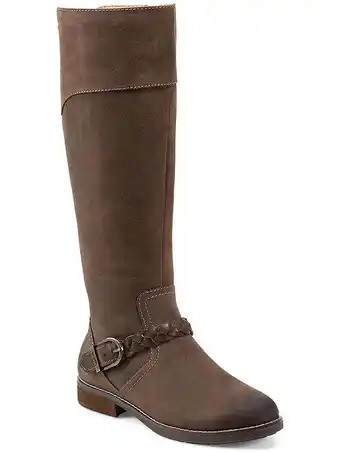 Walmart Earth Womens Mira Leather Tall Knee-High Boots offer