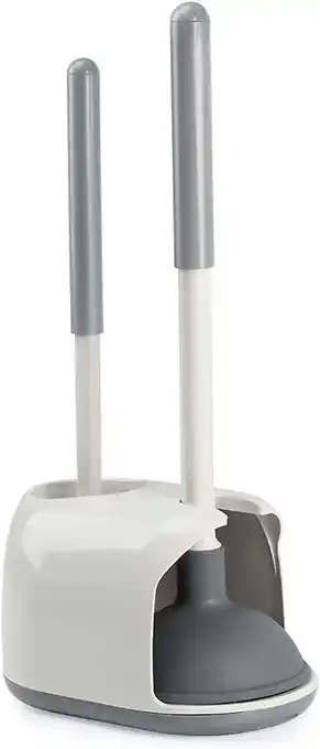 Walmart TreeLen Toilet Plunger and Brush Set, 2 in 1 Toilet Bowl Brush Plunger Combo with Caddy Holder offer