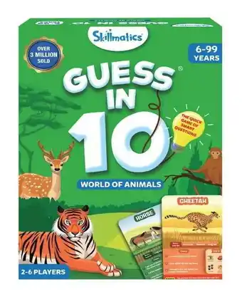 Walmart Skillmatics Guess in 10 World of Animals Card Game, for Child Ages 4+ Product Width 7.2 inches offer