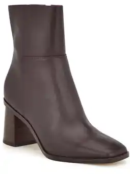 Walmart Nine West Womens Dither Zipper Square Toe Ankle Boots offer