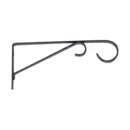 Walmart Living Accents 9 in. Steel Straight with Loop Plant Hook, Black offer