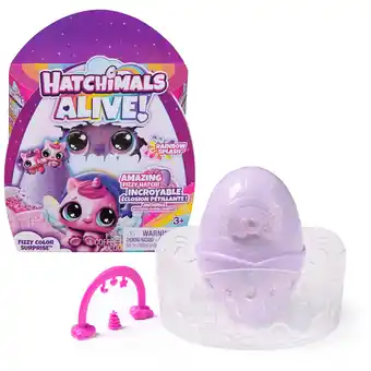 Walmart Hatchimals Alive Rainbow Splash Fizzy Surprise (Styles May Vary) offer