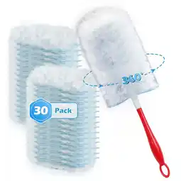 Walmart JEHONN Duster Handle Refills 30 Counts Compatible with Swiffer offer