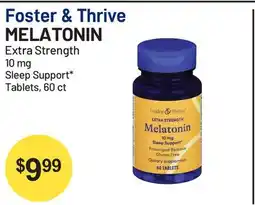 Health Mart Foster & Thrive MELATONIN offer