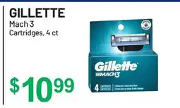 Health Mart GILLETTE Mach 3 Cartridges offer