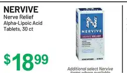 Health Mart NERVIVE Nerve Relief Alpha-Lipoic Acid Tablets offer