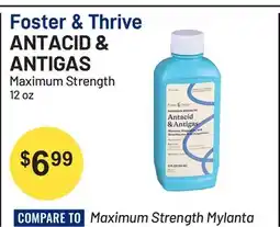 Health Mart Foster & Thrive ANTACID & ANTIGAS Maximum Strength offer