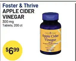 Health Mart Foster & Thrive APPLE CIDER VINEGAR offer