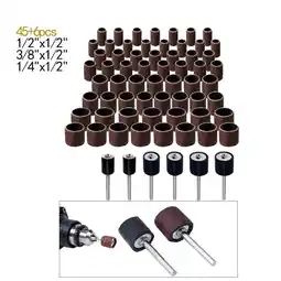 Walmart 45Pcs Drum Sanding Kit+ 6Pcs Band Mandrel Shank Rotary Drill Bits Abrasive Tools offer