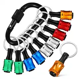 Walmart Eeristq 1 Set Bit Holder Key Chain 1/4 Socket Hex Shank Socket Drill Bit Extension with Carabiner offer