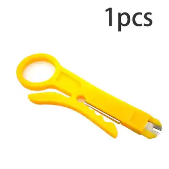 Walmart Yellow Mini Wire Stripper Tool for CAT-5, CAT-5e, CAT-6 Network Cables offer