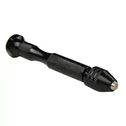 Walmart Eeristq Black Precision Pin Vise Hand Drill with Drill Bits for Models and Hobby offer