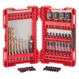 Walmart Milwaukee 48-32-4013 Shockwave Impact Duty Steel Driver Bit Set (50-Piece) offer