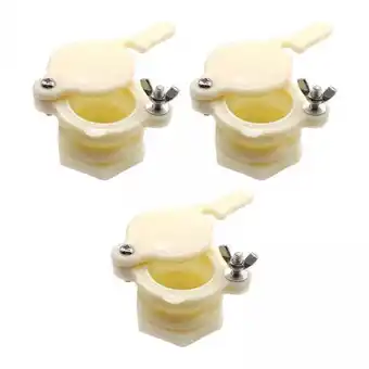 Walmart Esquirla 6x3 Pieces Honey Gate Valves Sturdy Beekeeping Tool for Garden Beekeepers Farm White offer